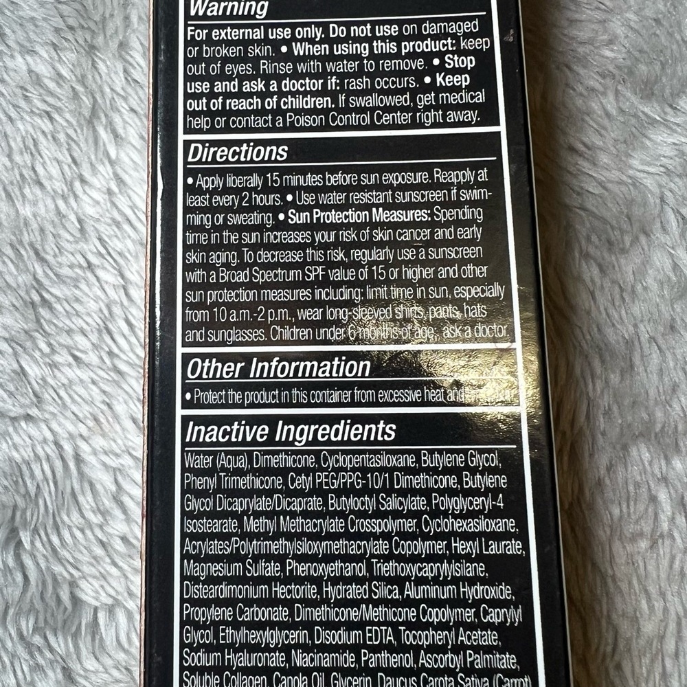 ELF Camo CC Cream Deep 530‎ W 1.05 Oz Warm Olive Undertones Skin SPF 30 New - Picture 8 of 11